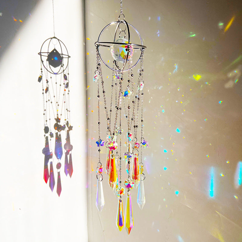 Romantic Planet Wind Chime Crystal Sun Catcher