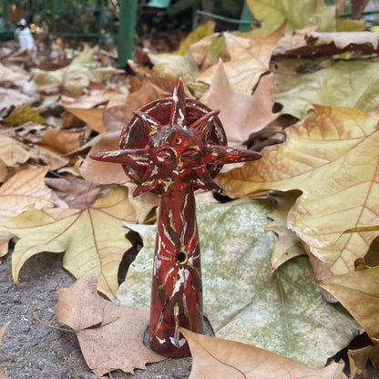 Handcrafted Mystical Sun God Figurine Desktop Ornament