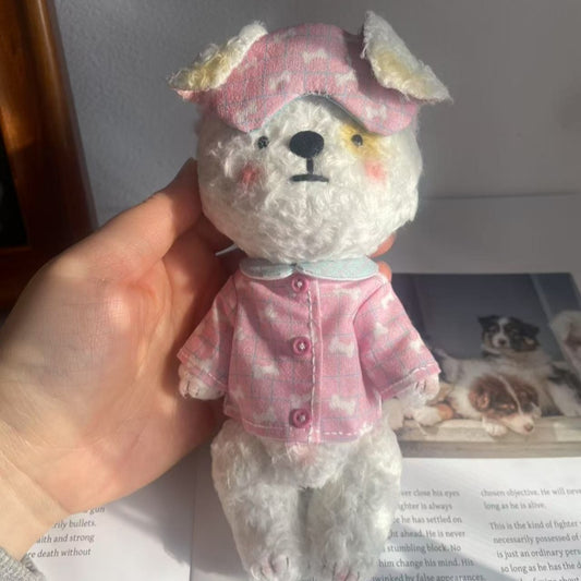 Handmade Puppy Plush Toy Articulated Doll Stuffed Animals