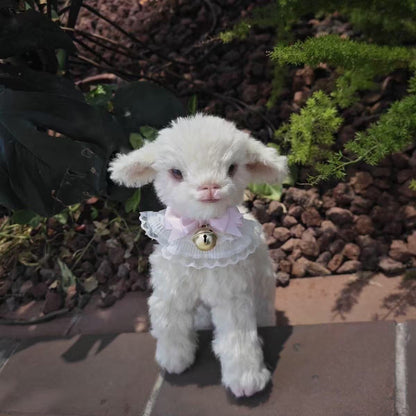 Adorable Handmade Lamb Doll Artist Doll