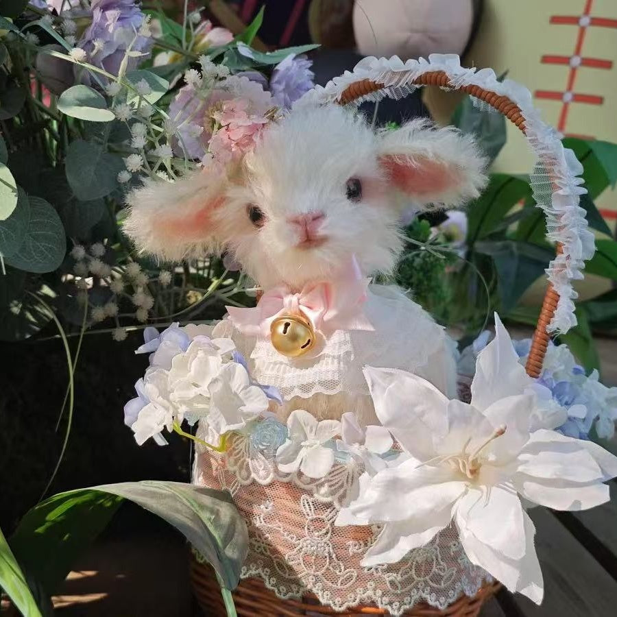 Adorable Handmade Lamb Doll Artist Doll