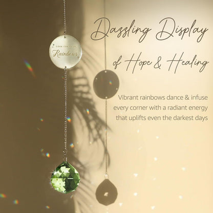 Pet Memorial Crystal Sun Catcher with Gift Box