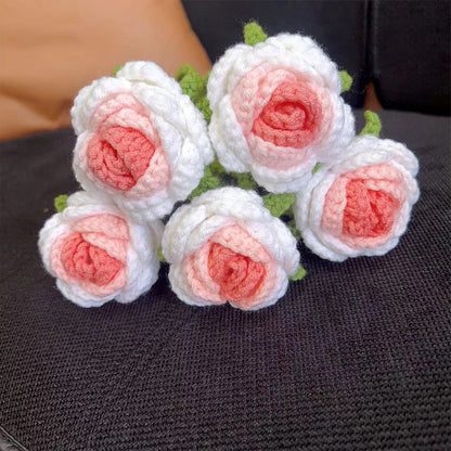 Crochet Roses Valentine's Day Mother's Day Birthday Anniversary Gift