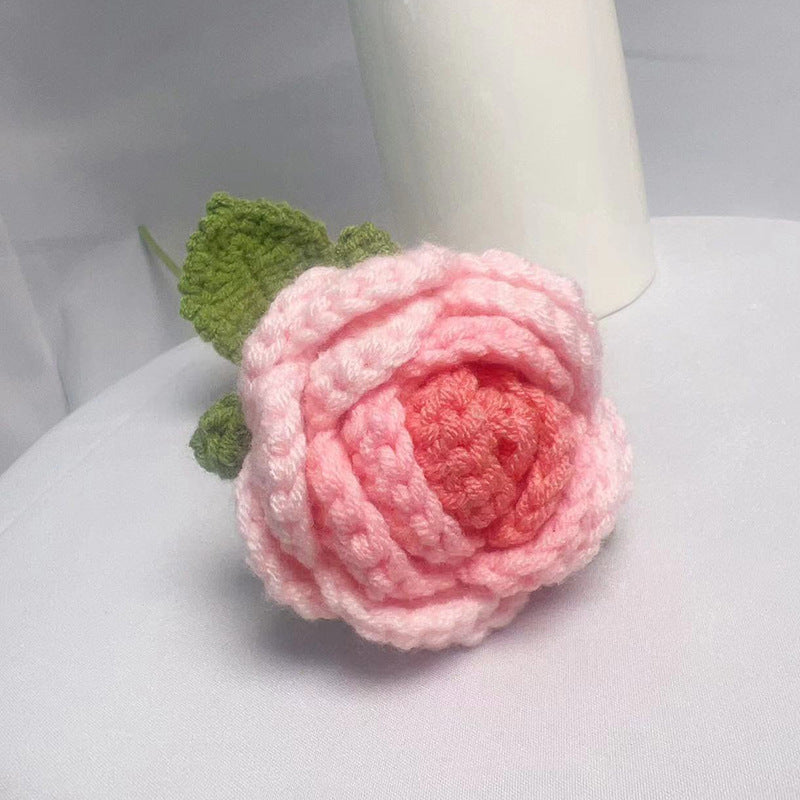 Crochet Roses Valentine's Day Mother's Day Birthday Anniversary Gift