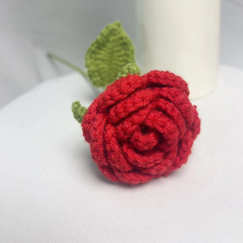 Crochet Roses Valentine's Day Mother's Day Birthday Anniversary Gift