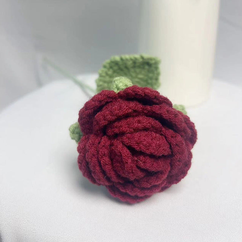 Crochet Roses Valentine's Day Mother's Day Birthday Anniversary Gift