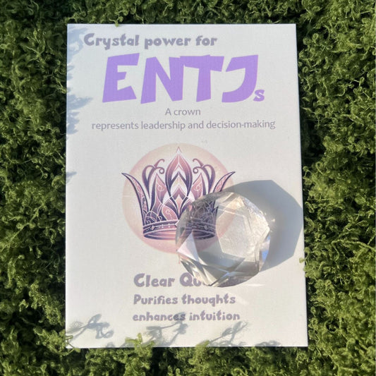 MBTI Crystal Home Decorations Positive Energy