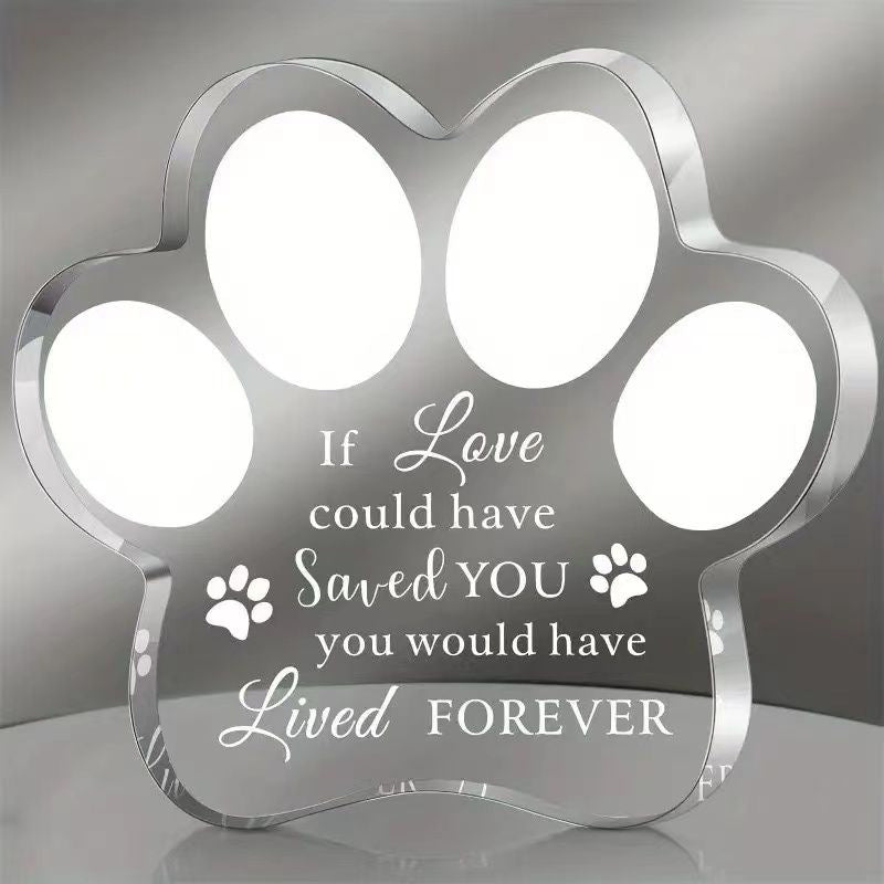 Pet Memorial Acrylic Desktop Ornaments