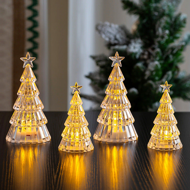 Acrylic LED Luminous Christmas Tree