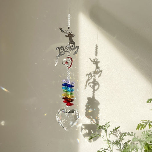 Colorful Crystal Sun Catcher Garden Decoration